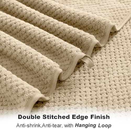 8-Piece Bath Towel Set, 2 Extra Large Bath Towel Sheets, 2 Hand Towels and 4 - Image 4