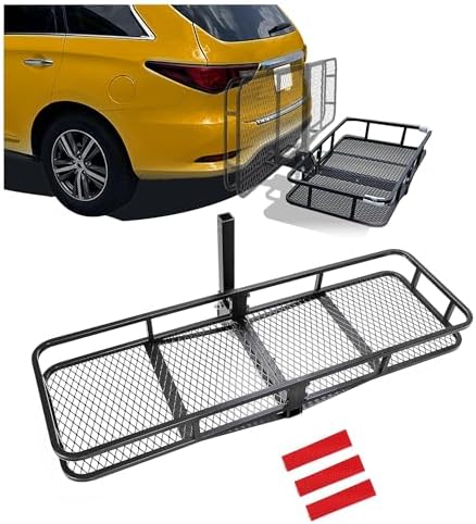 KUAFU Hitch Cargo Carrier Rack 550lbs Compatible by KUAFU