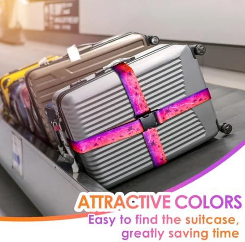 Gutsdoor Luggage Straps for Suitcases Adjustable Travel Belt, Connector Holds - Image 5