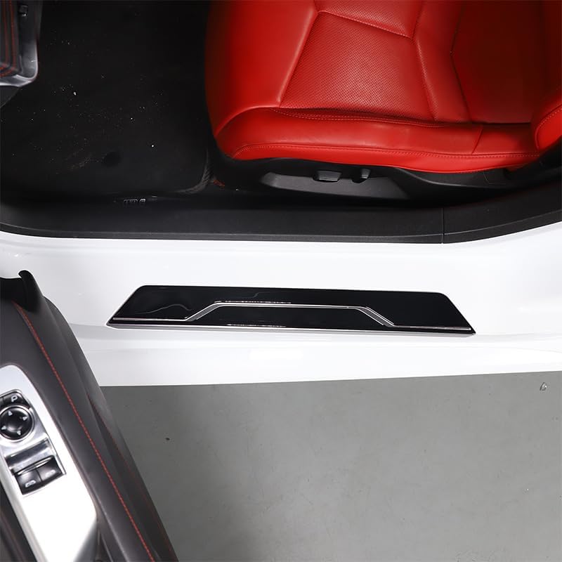 2PCS Car Door Sill Protector, Automotive Door Entry Guard Compatible - Image 3
