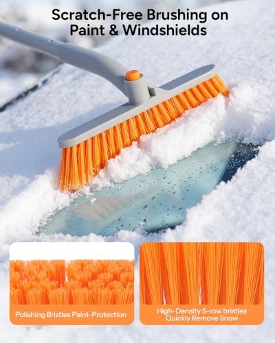 36.2" Snow Brush with Ice Scraper - Image 4
