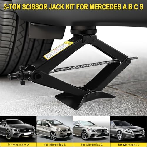 3-Ton Scissor Jack Kit for Mercedes A B C E W203/204/212/211/164 - Image 5