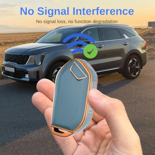 for Kia Key Fob Cover with Keychain - Image 5