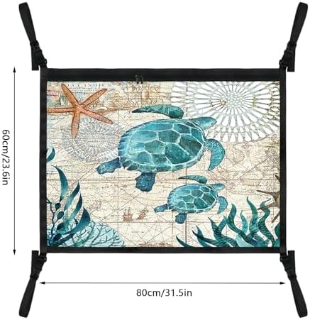 Seaturtle Car Ceiling Cargo Net Pocket Hanging Storage Bag - Image 2