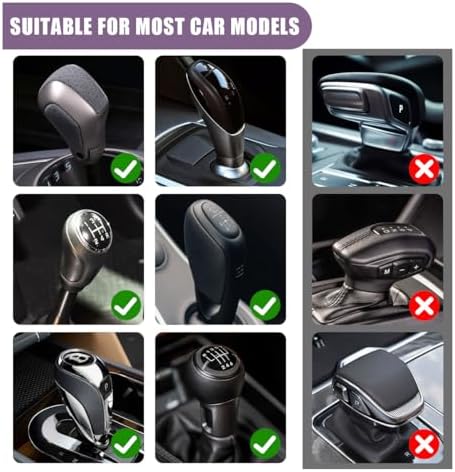 JOYCOURT Car Gear Shift Hoodie Auto Shifter Knob Cover - Image 3