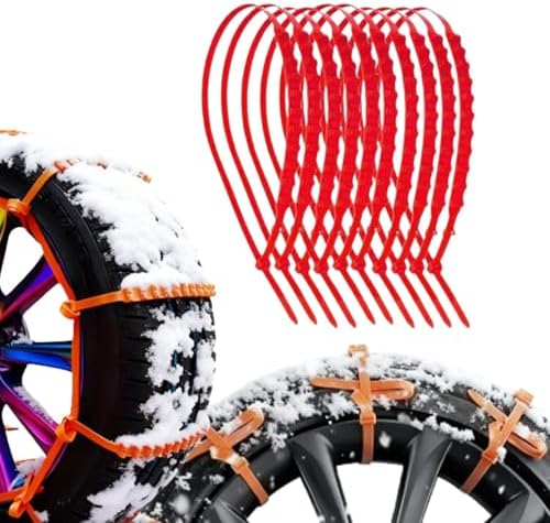 Adjustable Anti-Slip Tire Zip Ties by Unknown