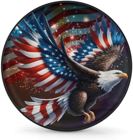 Eagle Spare Tire Cover 16in Spare Wheel Covers Tire Storage Cover by YoYoYuchong