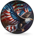 Eagle Spare Tire Cover 16in Spare Wheel Covers Tire Storage Cover by YoYoYuchong
