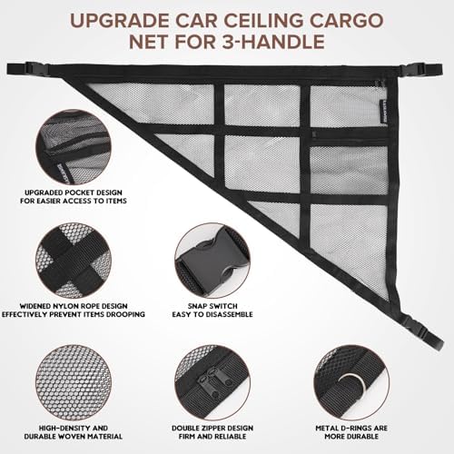 31.5"x21.6" car Ceiling Cargo net - Image 4