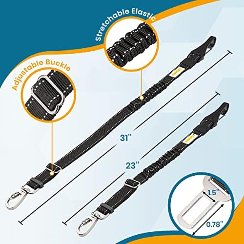 Pawbee 3-in-1 Safety Dog Seat Belt - Image 5