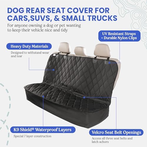 4Knines Heavy-Duty Rear Seat Cover - Image 3