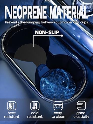 WOCOCN Car Coasters, Cup Holder Coasters - Image 2