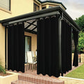 BONZER Outdoor Curtains for Patio Water Resistant by Bonzer