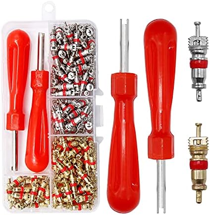 242pcs R134A Ac Valve Core Kit Valve Cores Kit AC Valve Core Removal Tool - Image 5