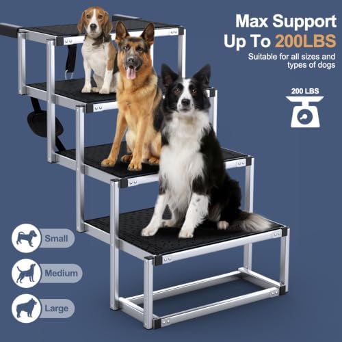 Foldable Dog Stairs for Car - Image 2
