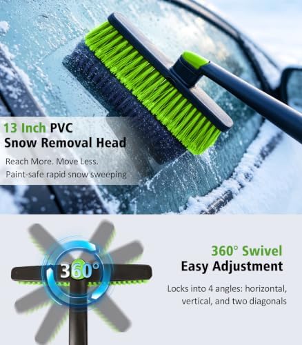 41" Extendable Snow Brush for Car - Image 4