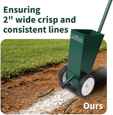 10 lb Capacity Field Chalker, Baseball Chalk Liner, 2-Inch Lines - Image 5