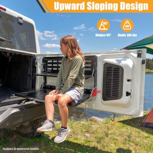 CXRCY Foldable Tailgate Table for Ford Bronco - Image 3