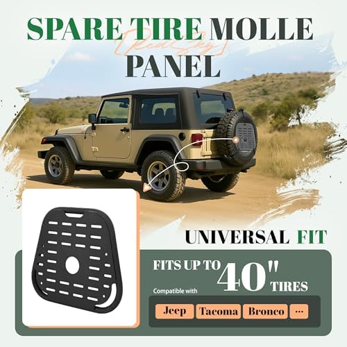 Spare Tire Molle Panel Compatible - Image 2