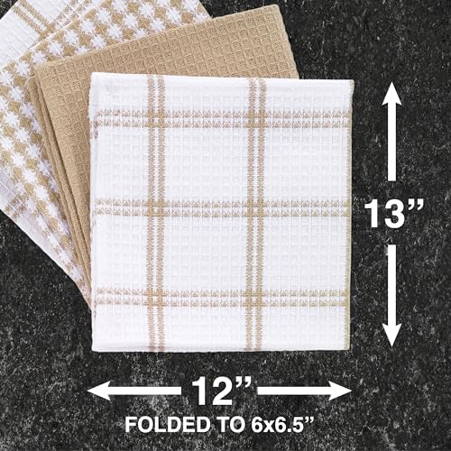 T-Fal Premium Waffle Dish Cloths: Highly Absorbent, Super Soft Long Lasting - Image 3