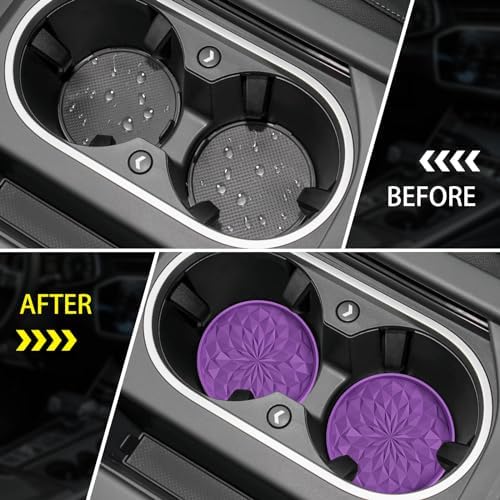 ME.FAN Car Coasters for Cup Holders - Image 4