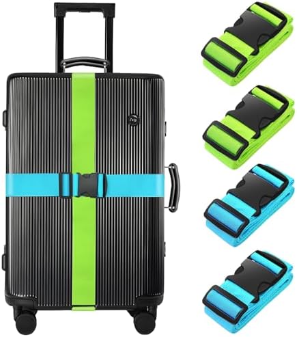 BILIONE Luggage Straps for Suitcases by BILIONE