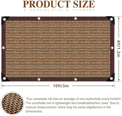 80% Shade Cloth, Durable Mesh Tarp - Image 2
