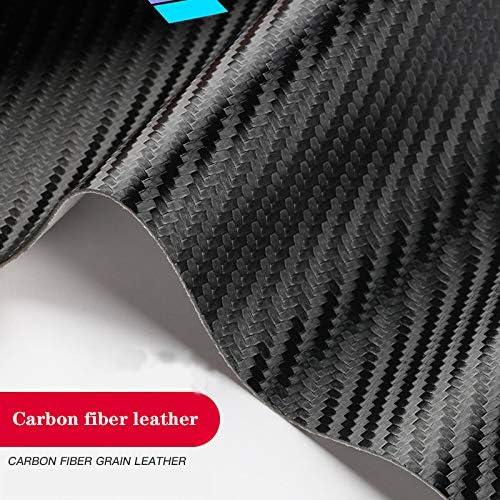 MAXDOOL 4Pcs Car Door Sill Protector Reflective 4D Carbon Fiber Sticker - Image 5