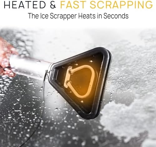 VaygWay Electric Heated Car Window Snow Ice Scraper - Image 4