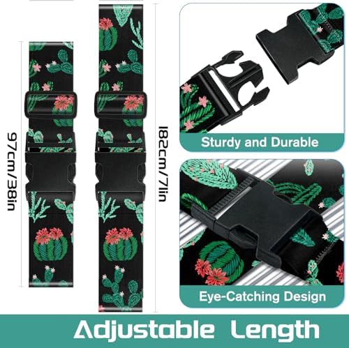 Slohif Luggage Straps for Suitcases Travel Belt Accessories Luggage Connector - Image 2
