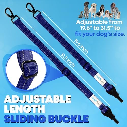 Dog Seat Belt for Car 3-in-1 Adjustable Safety Seatbelt for Dogs in Car – - Image 4