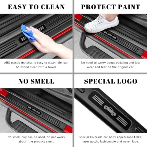 4PCS Car Door Edge Guards Door Sill Protector - Image 6