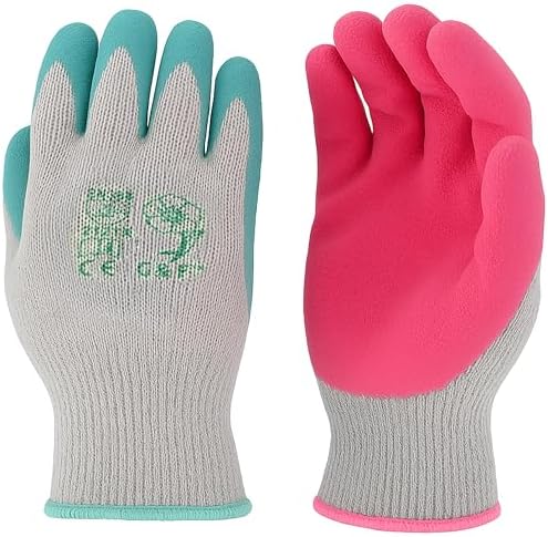 G & F Rubber Latex Double Coated Work Gloves by GFProducts