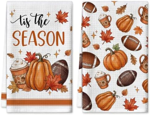 Fall Kitchen Towels by CusugbasoHomeDecor