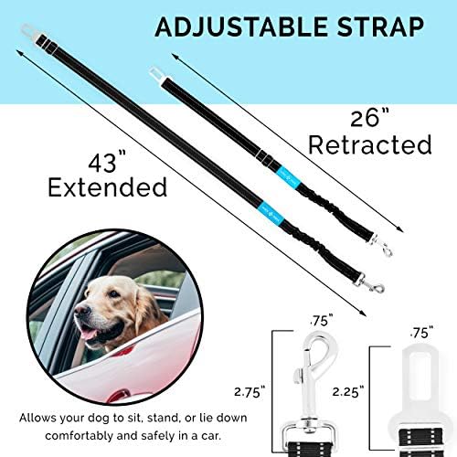 Duke & Dixie Dog Seat Belt Pet Dog Cat Car Seatbelt Safety - Image 2