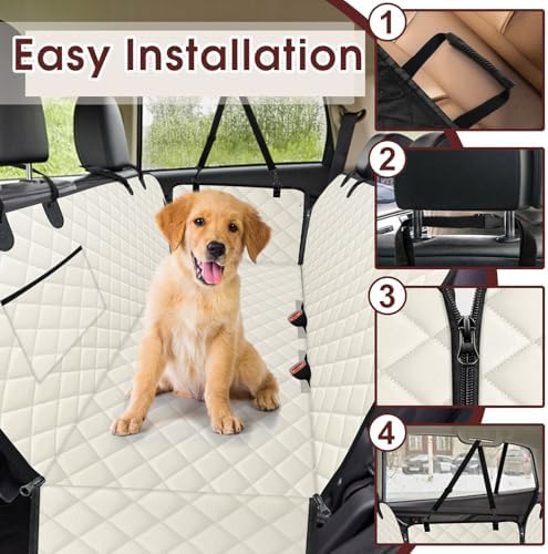NECKORY Waterproof Dog Car Seat Cover - Image 5