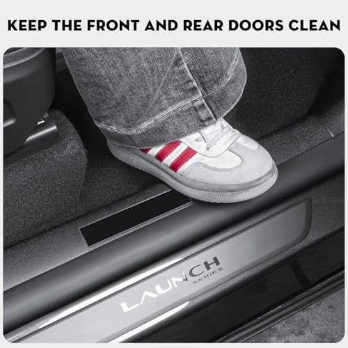 8PCS Door Sill Protectors for Tesla Model Y Juniper [Full Protection - Image 3