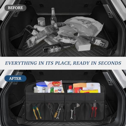 Femuar Car Trunk Organizer-Collapsible Car Storage - Image 5