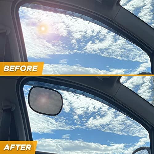 Econour Cling Sun Shade for Car Window and Windshield 4 Pack, Static Cling - Image 5
