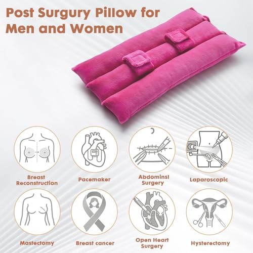 Seat Belt Pillow for Mastectomy Post-Surgery, Heart Surgery Recovery Support - Image 4