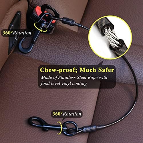 VIVAGLORY Dog Seatbelt Tuffbelt Dog Car Harness - Image 2