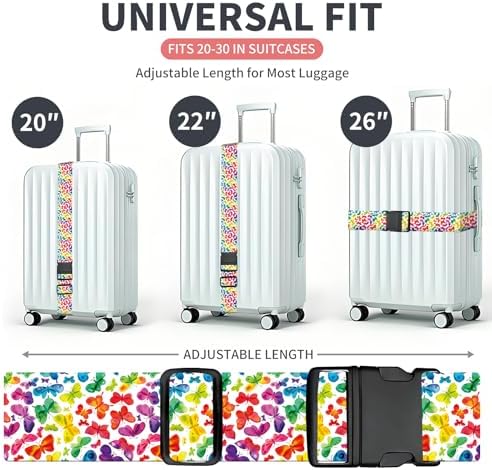 Luggage Strap for Suitcases Adjustable Travel Belt - Image 5
