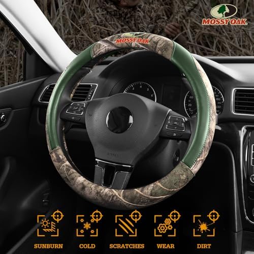Mossy Oak Full Camo Steering Wheel Cover - Image 5