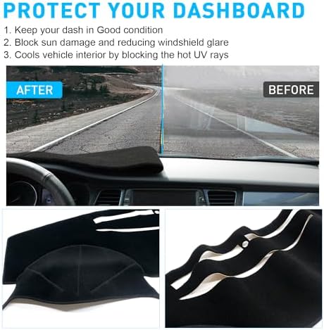 Dash Cover for Toyota Camry Accessories 2007 2008 2009 2010 2011 - Image 5