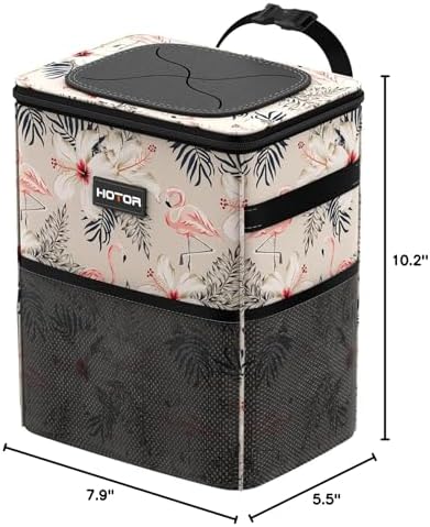 HOTOR Car Trash Can, Leakproof Car Organizer - Image 2
