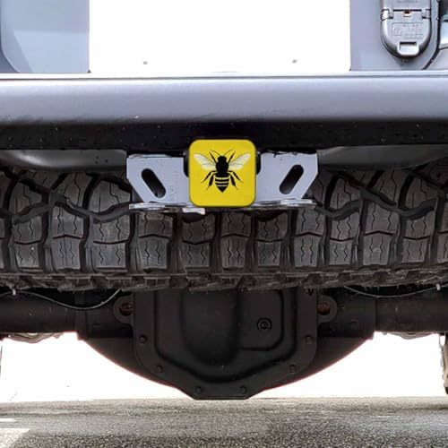 2 Inch Bee Trailer Hitch Cover, Nature Honey Bee Yellow Hitch Cover Fit - Image 6