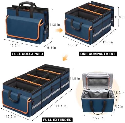 GDNasist Car Trunk Organizer and Storage - Image 3