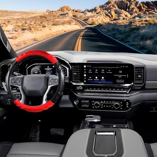 Car Steering Wheel Cover for Chevy Silverado 1500 2500 3500 - Image 2