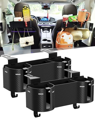 Car Headrest Backseat Cup Holder 3.7", Seat Back Organizer by Unknown
