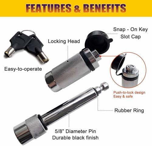 Custom Personalized Tow Metal Trailer Hitch Cover - Image 3